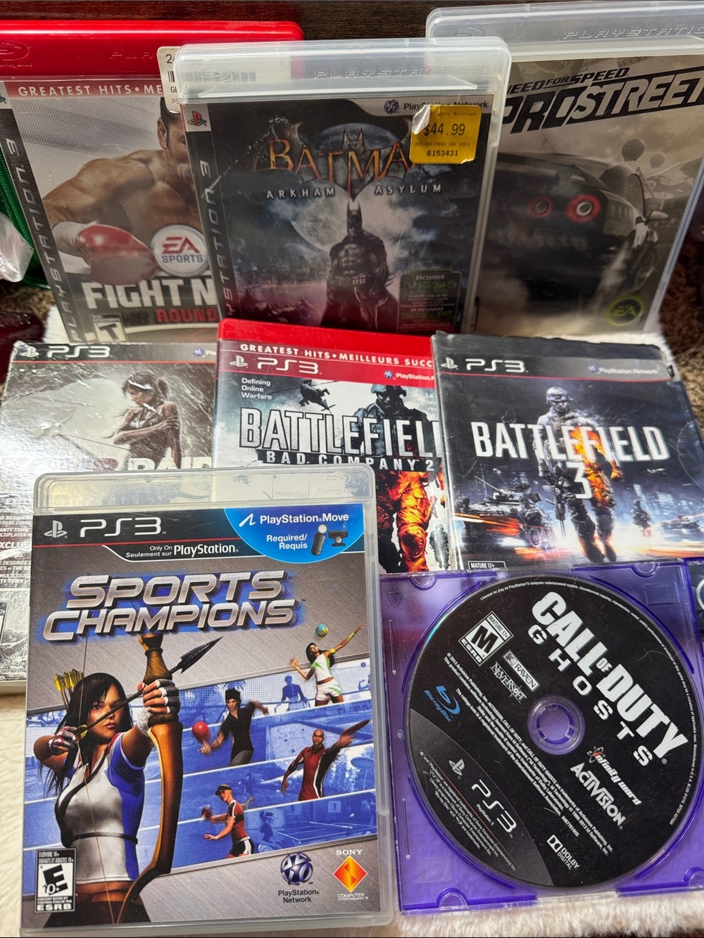 PS3 Video Game Bundle
